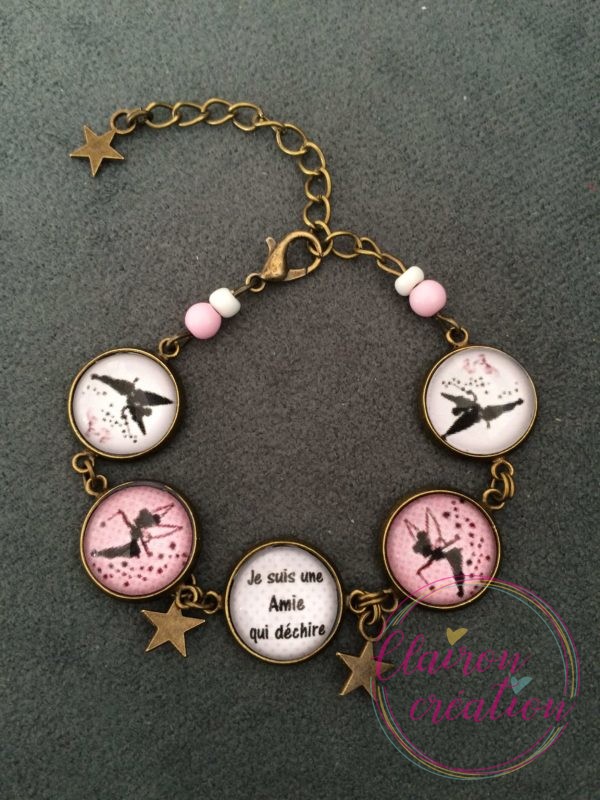 Bracelet multi-médaillons pour une amie