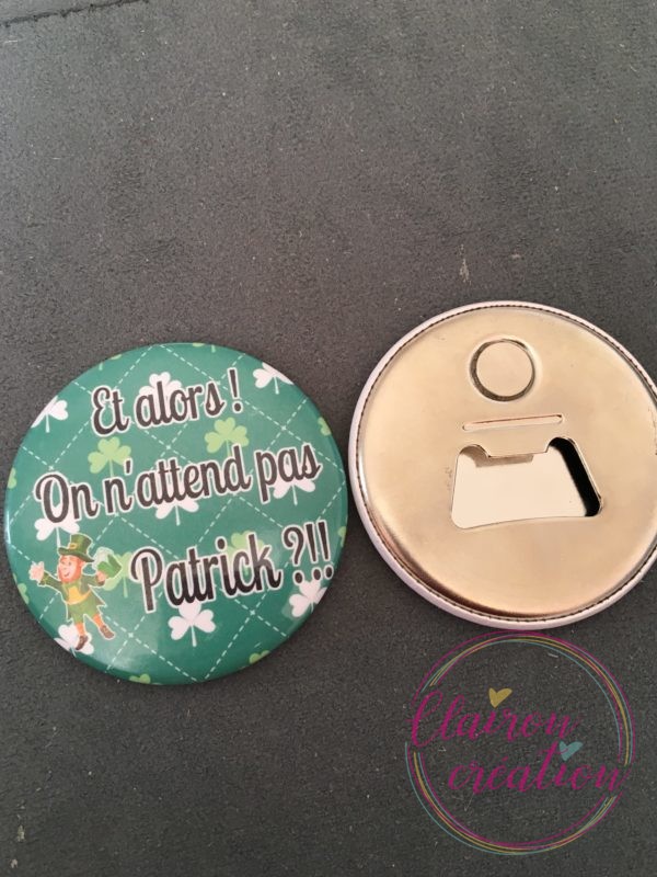 Décapsuleur magnétique SAINT PATRICK