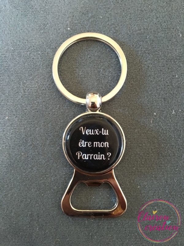 Décapsuleur Veux-tu être mon Parrain ?