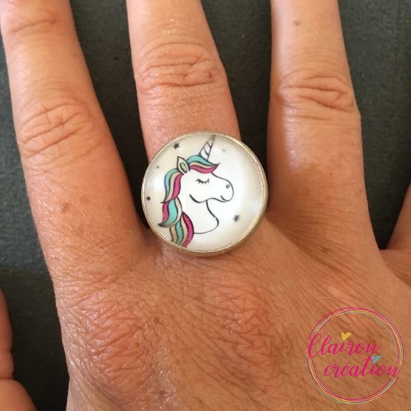 Bague jolie Licorne