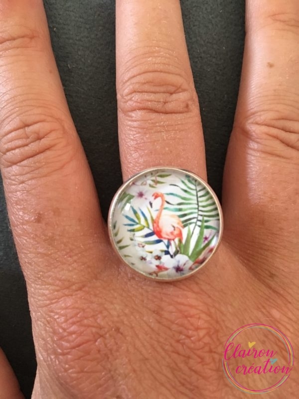 Bague Flamand Rose sous les tropiques
