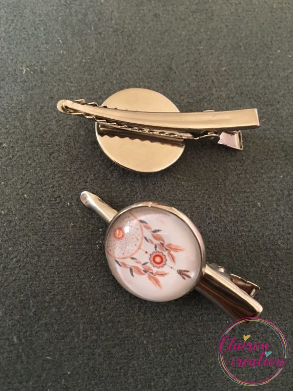Barrette Attrape rêve pastel
