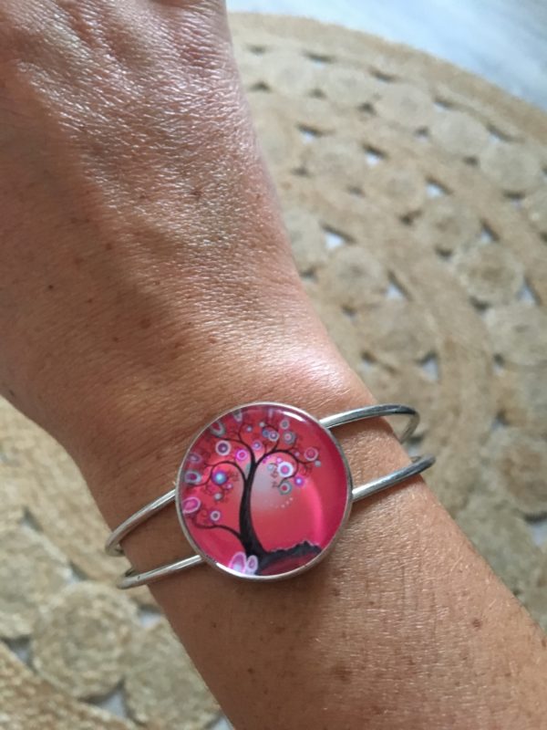 Manchette Arbre magique RoSe