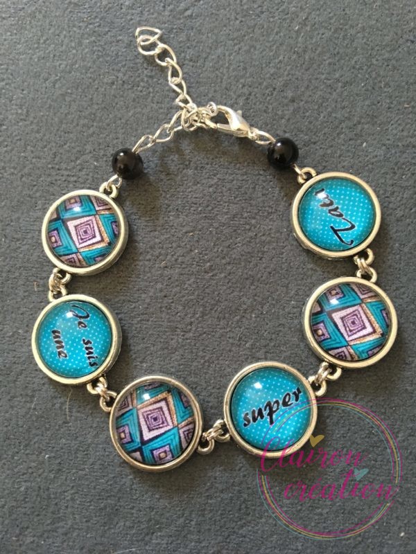 Bracelet multi-médaillons pour une super Tata