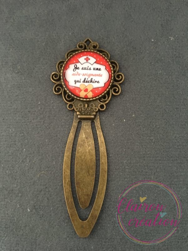 Marque Page Aide-soignante