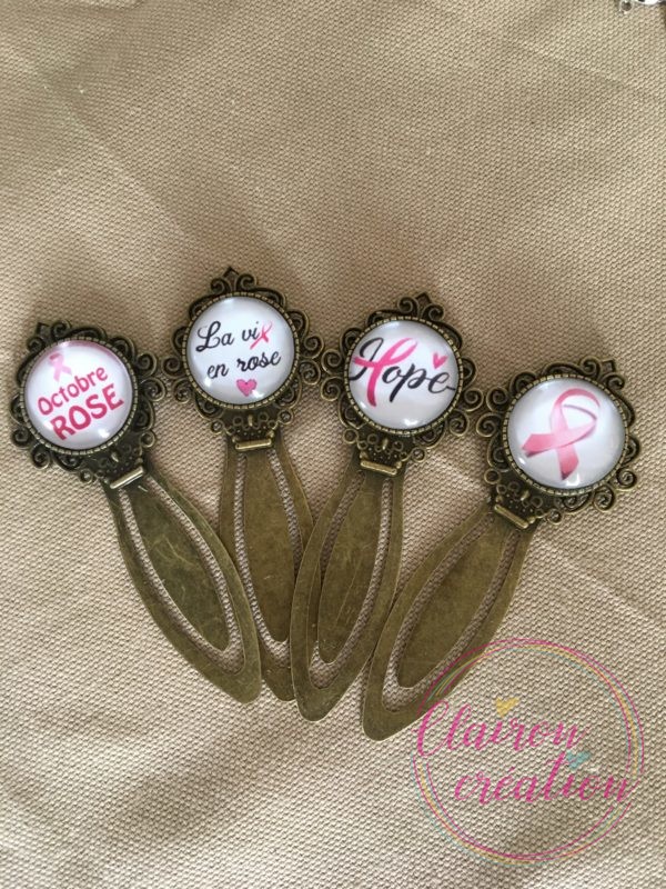 🎀 Octobre Rose 🎀  Marque Page au choix