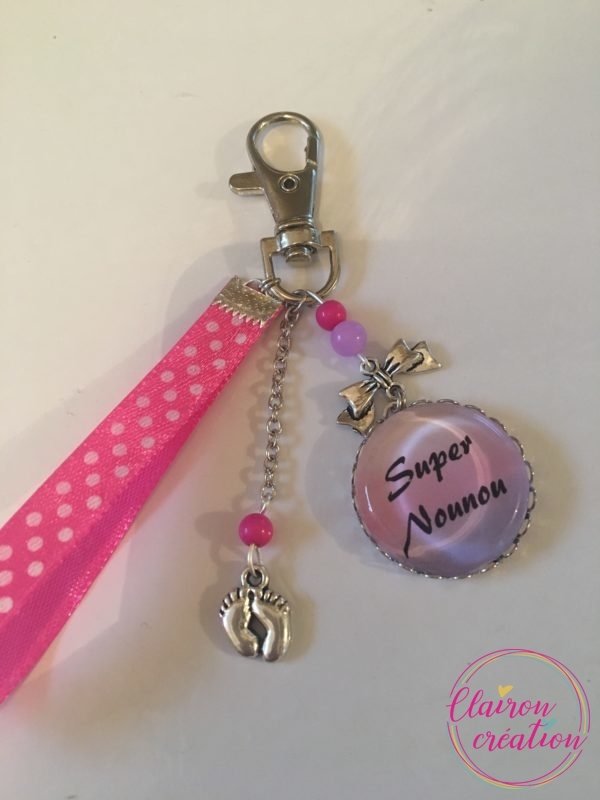 Porte Clé Super Nounou