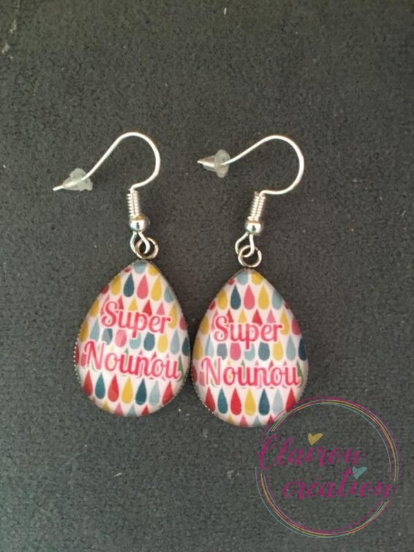 Boucles goutte Super Nounou