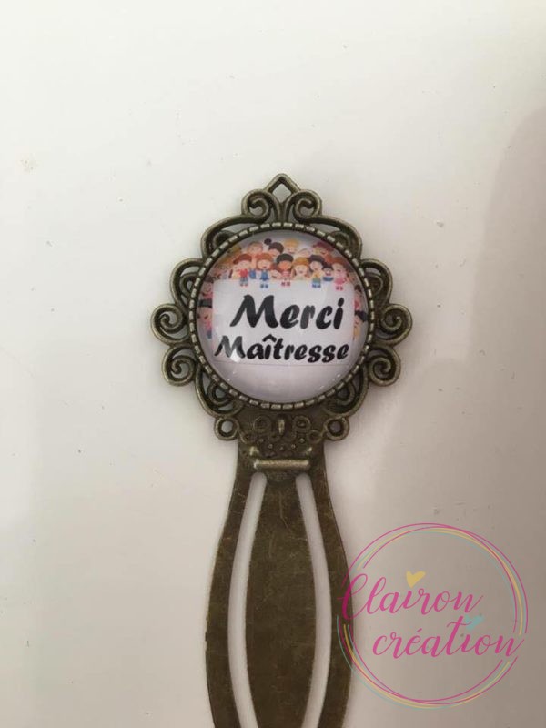 Marque Page Merci Maîtresse