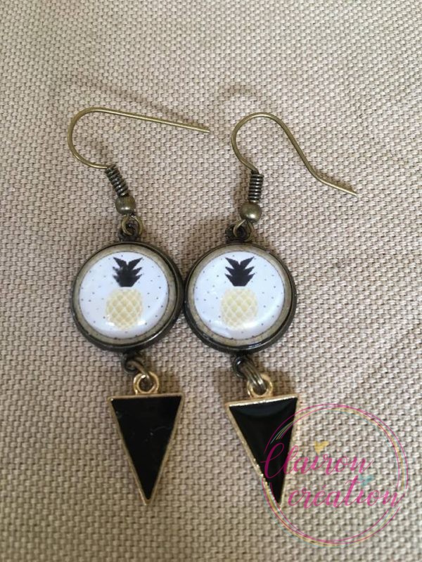 Boucles Ananas Doré