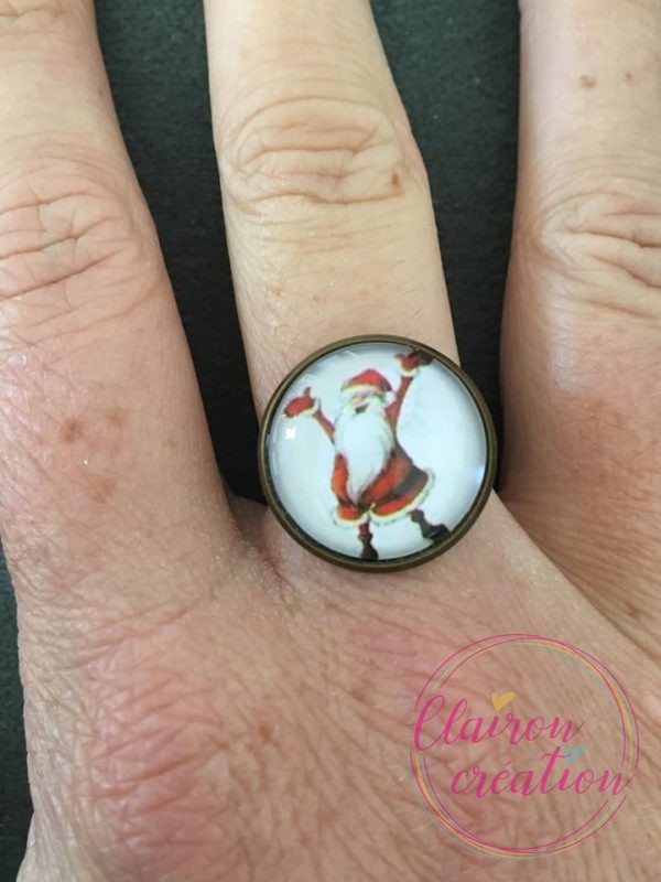 Bague Joyeux Père Noël