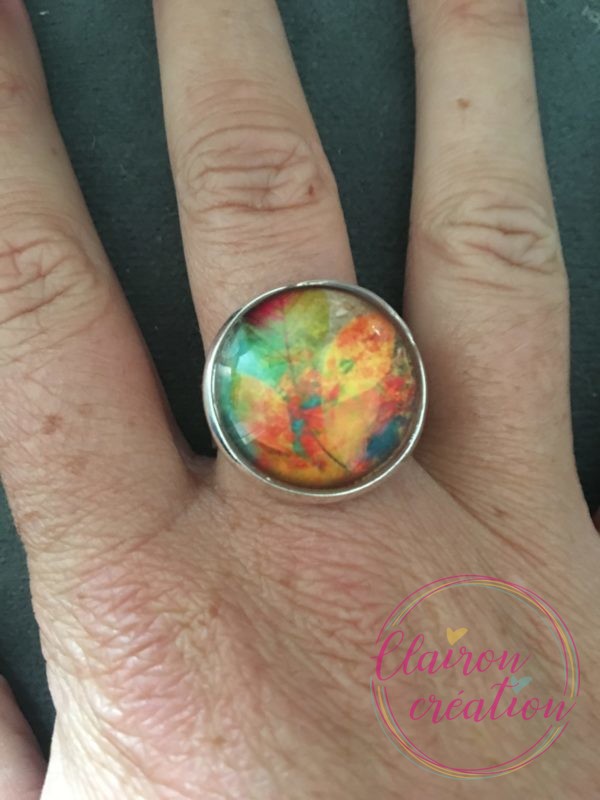 Bague feuillage Automne