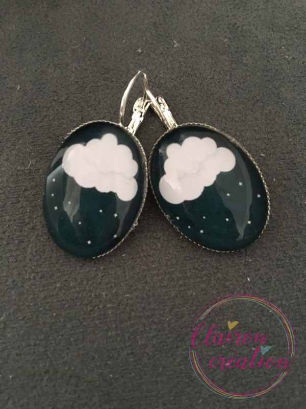 Boucles nuage dans la nuit