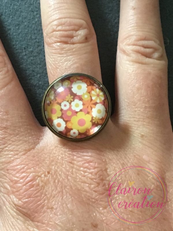 Bague Liberty marron