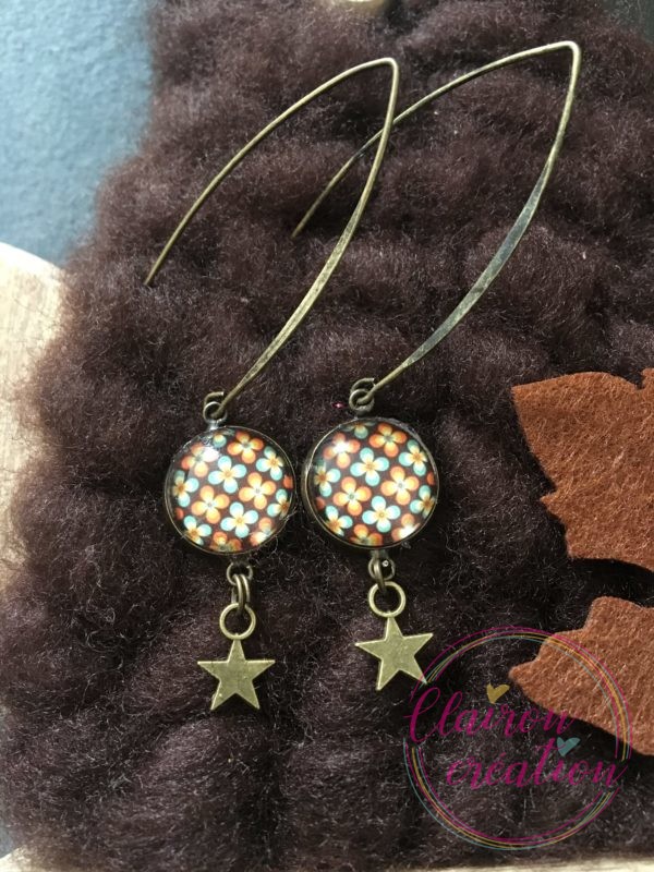 Boucles hameçon trèfles