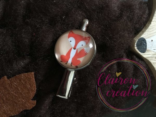 Barrette petit renard