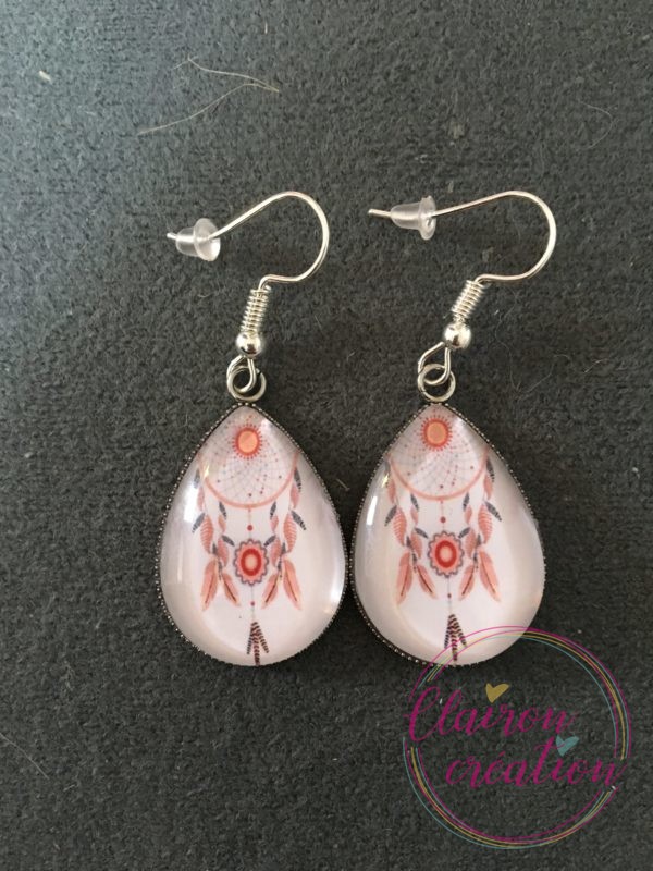 Boucles goutte Attrape Rêve Indien