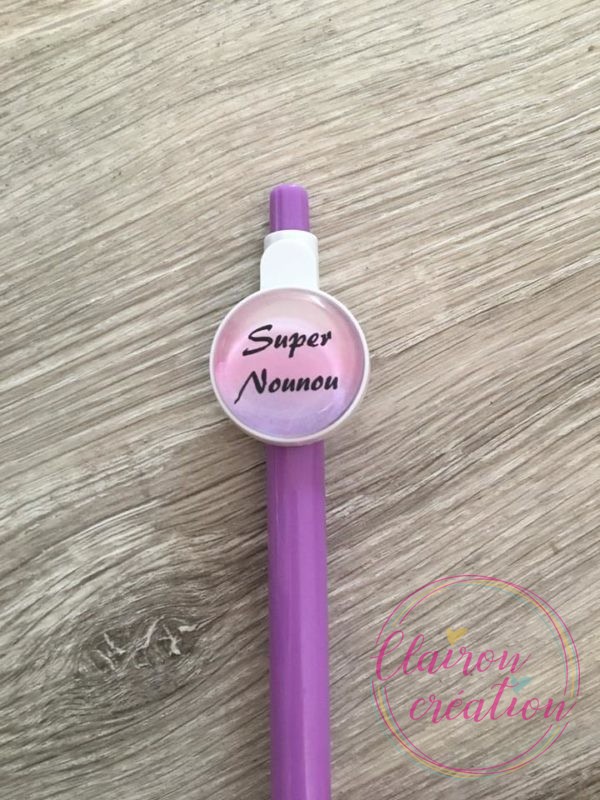 Crayon Super Nounou Violet