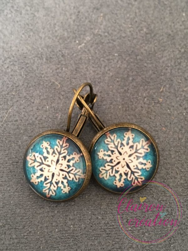Boucles Flocons de Noël