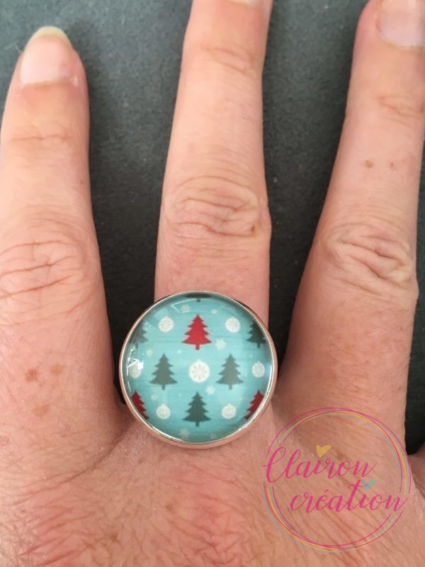 Bague Sapins de Noël
