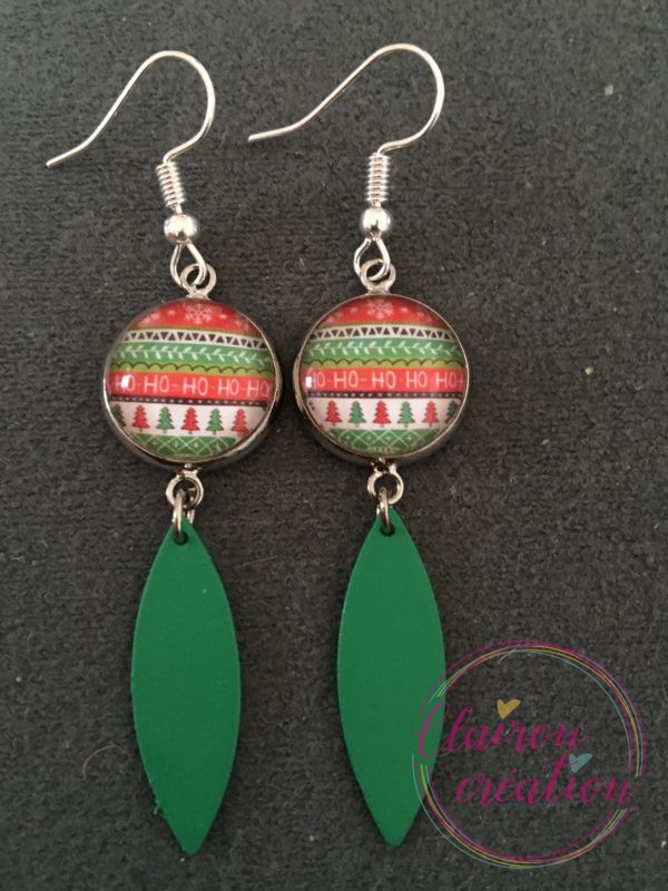 Boucles Noël en couleur