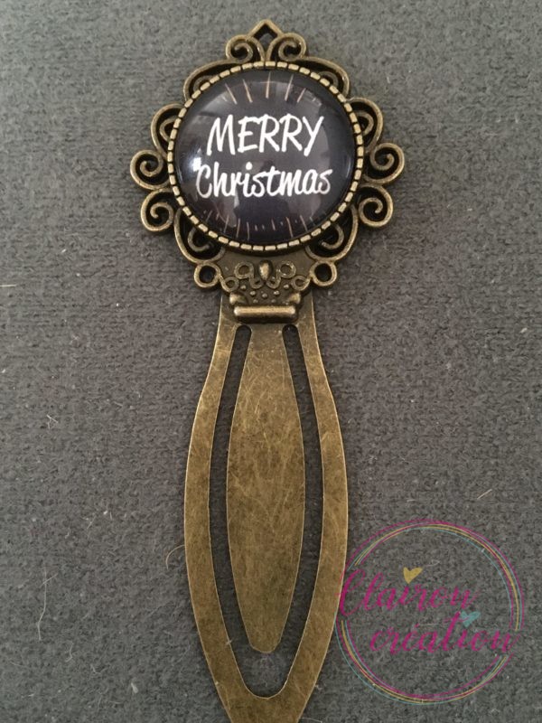 Marque Page Noël Merry Christmas