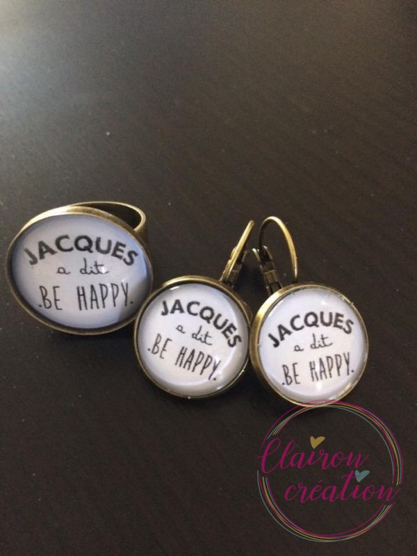 Parure Jacques a dit Be Happy