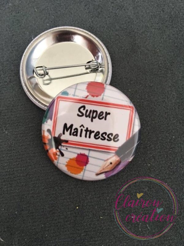 Badge super maitresse