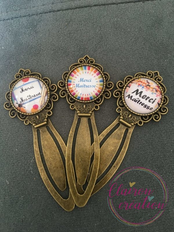 Marque Page au choix Merci Maîtresse !