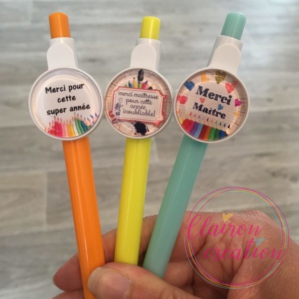 Crayon au choix Merci Maître pour cette année