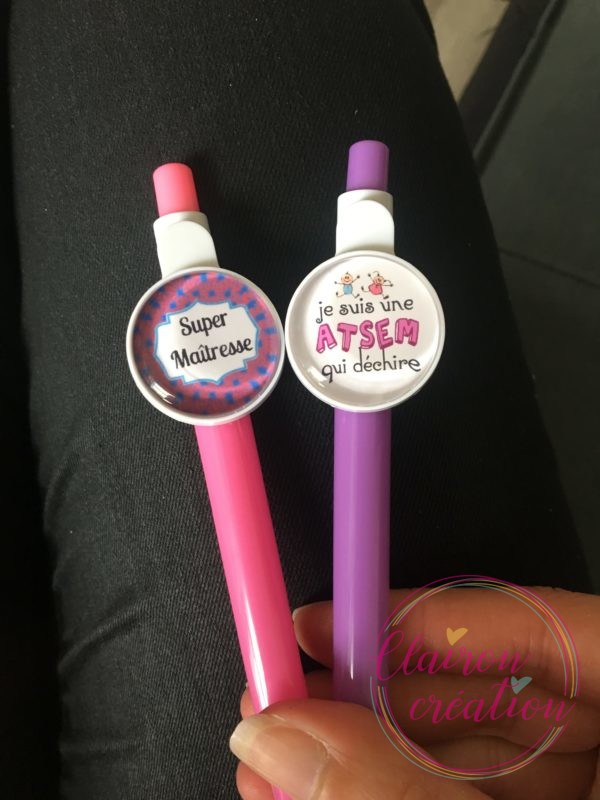 Crayon au choix Atsem et Maîtresse