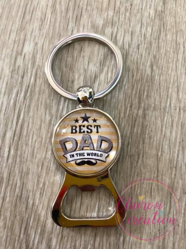 Décapsuleur Best Dad à moustache