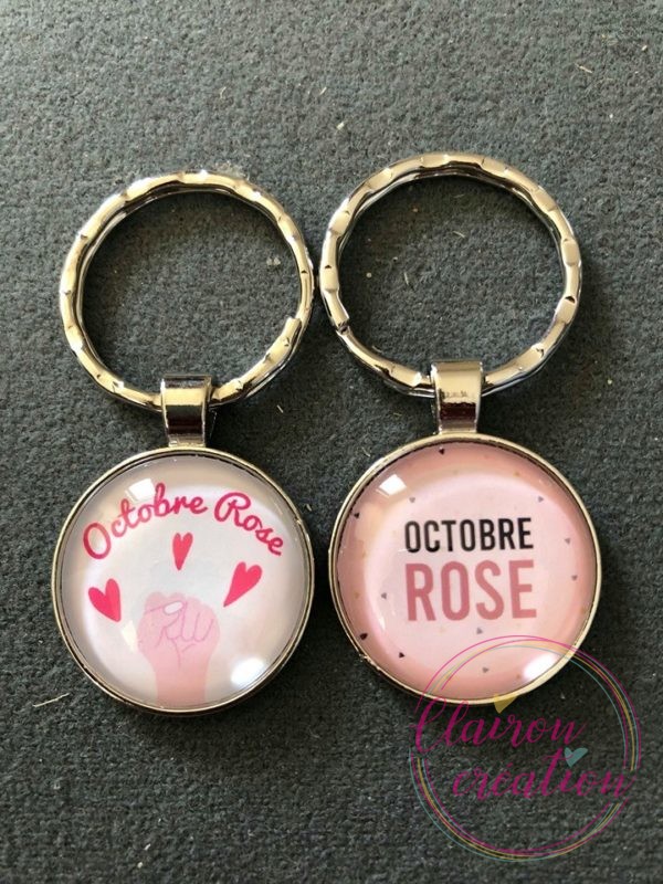 🎀 Octobre Rose 🎀   Porte clé au choix