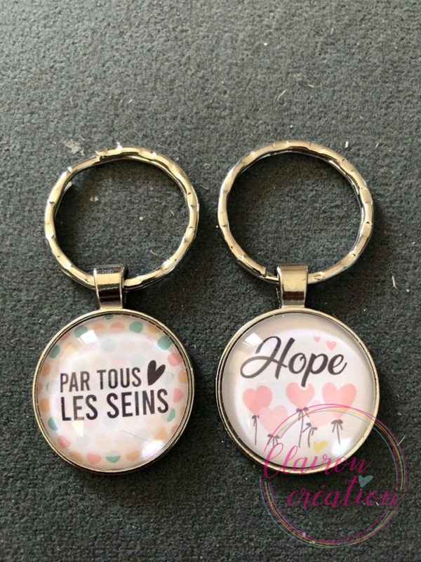 🎀 Octobre Rose 🎀   Portes Clés au choix