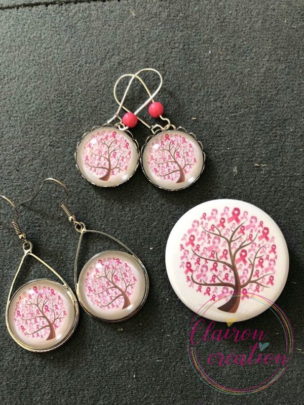 🎀 Octobre Rose 🎀  Arbre Ruban Rose