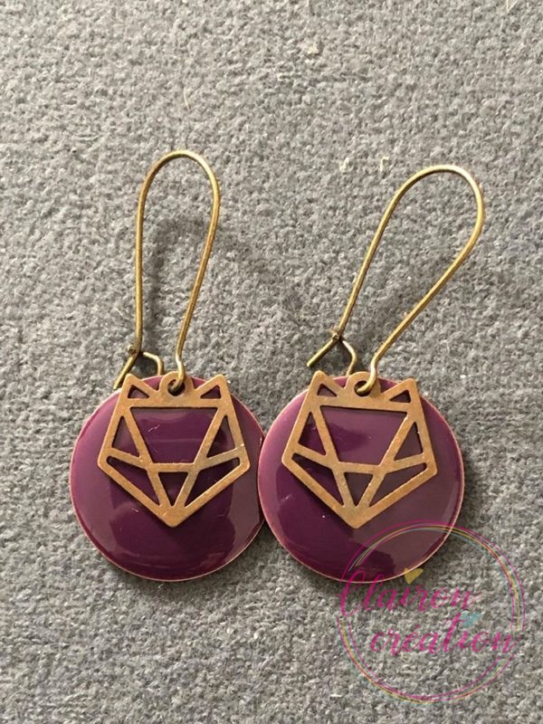 Boucles Renard Violette