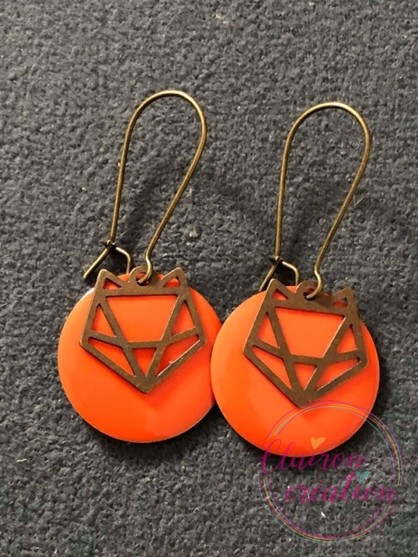 Boucles Renard Orange