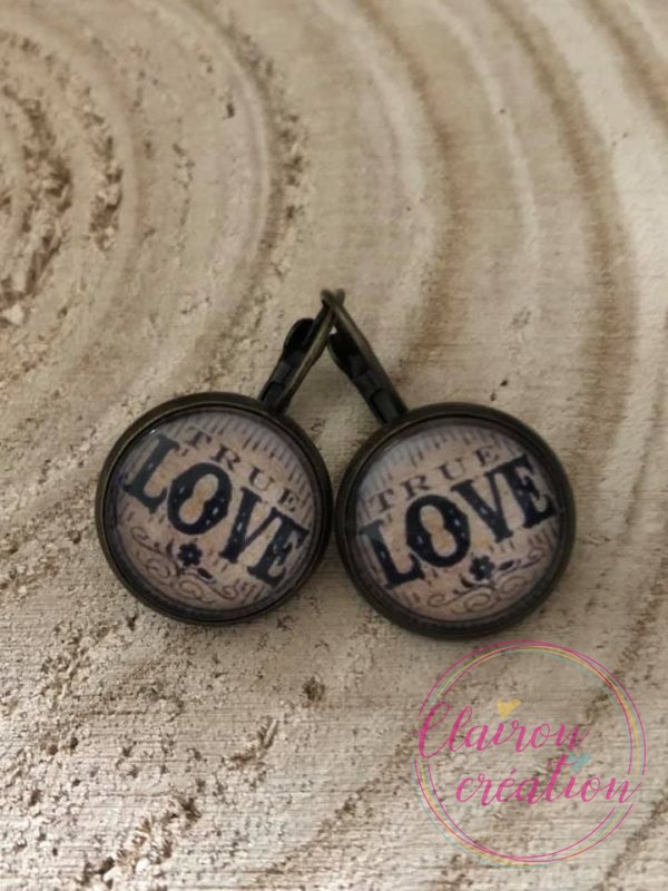 Boucles dormeuses True Love