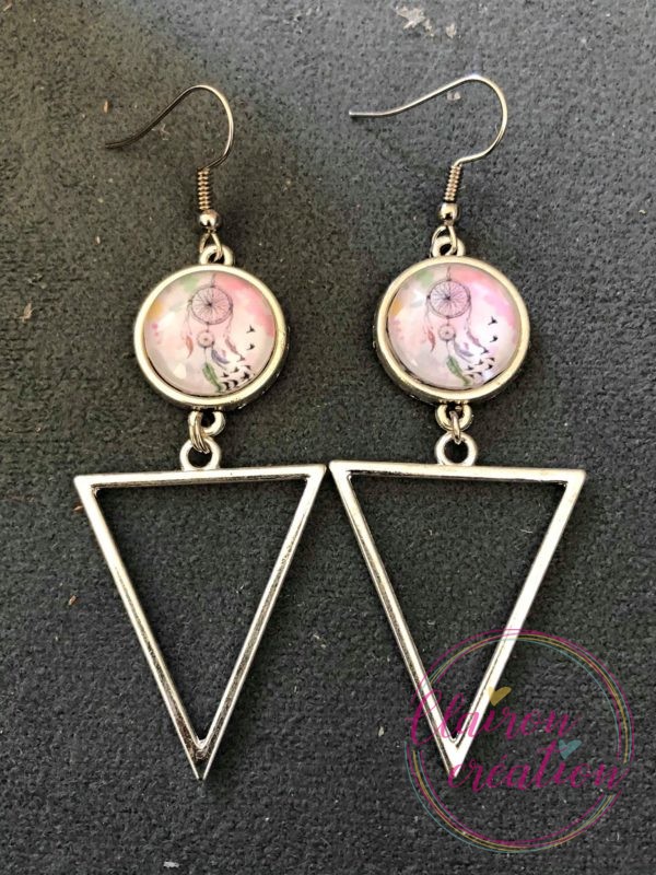 Boucles Pendantes attrape rêve