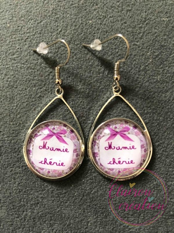 Boucles triangle Mamie Chérie