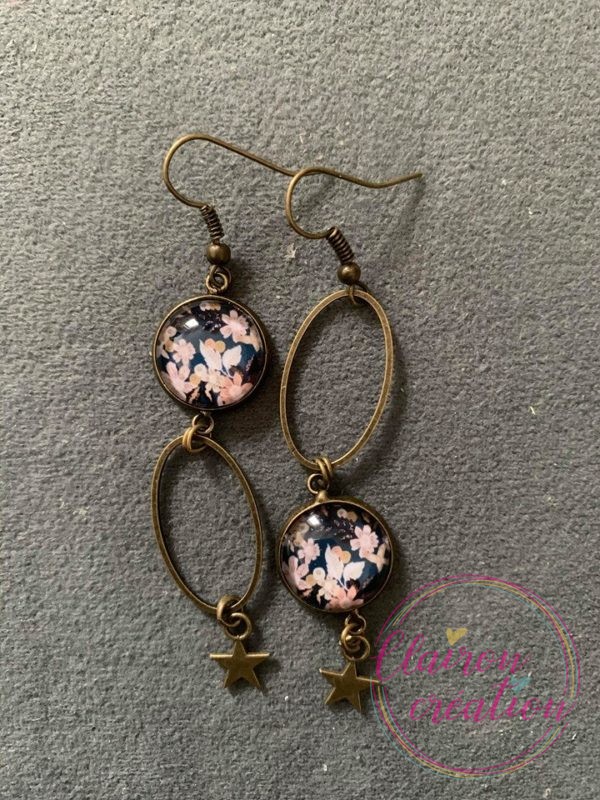 Boucles Inversées Roses