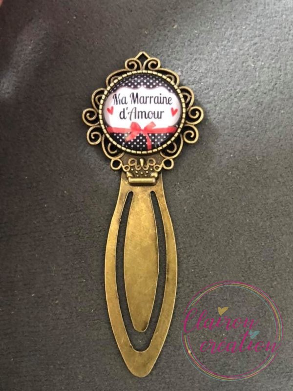 Marque Page Marraine d'Amour