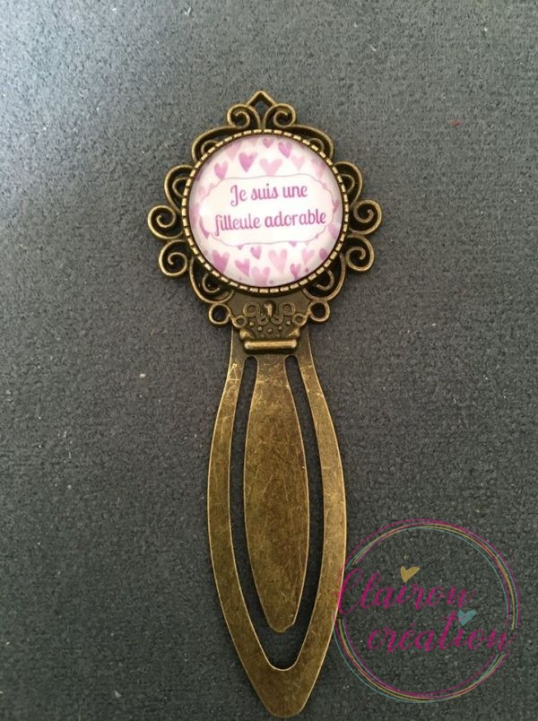 Marque Page je suis une Filleule Adorable