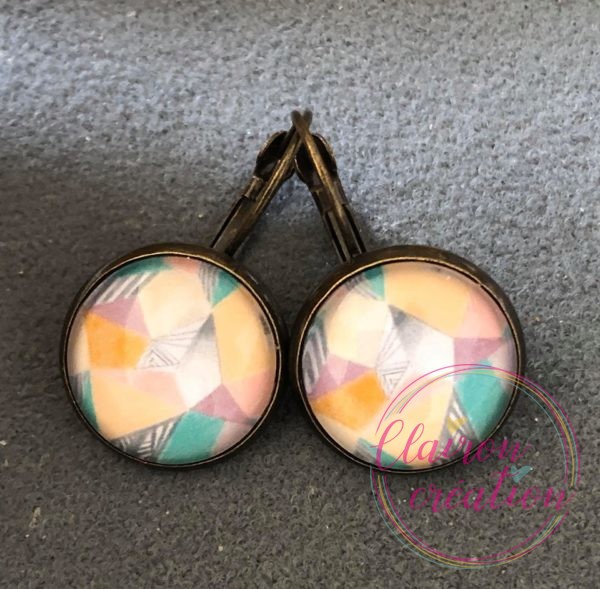 Boucles dormeuses Formes Géométriques