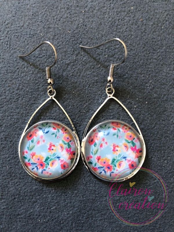 Boucles Petites Fleurs