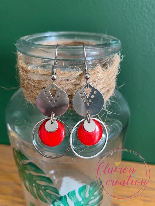 Boucles Skitles Argentées (8)