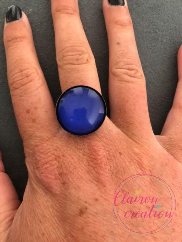 Bague Bleu Marine
