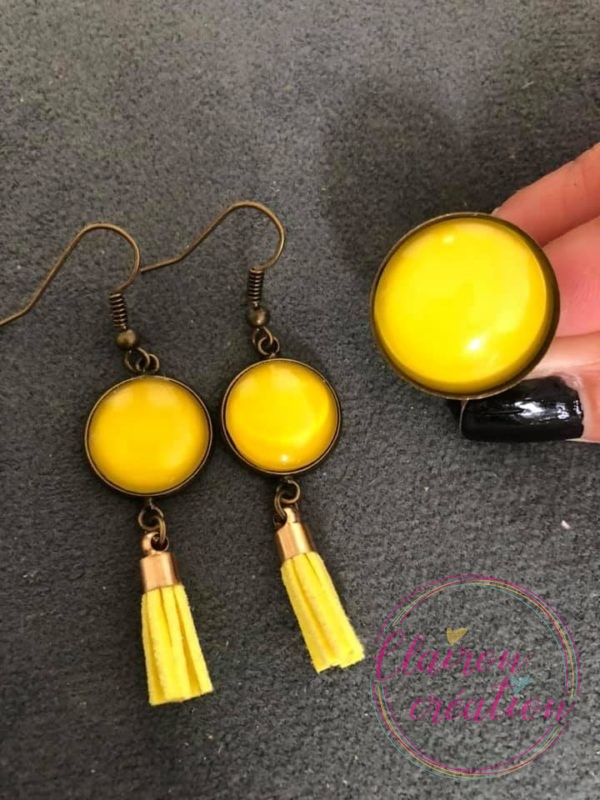 Parure jaune (2)