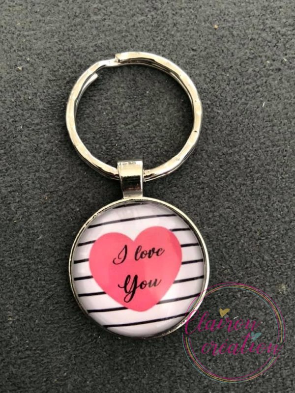 Porte Clé I love you