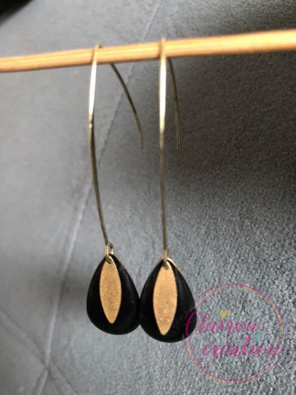 Boucles Hameçons EMILIE format Poire